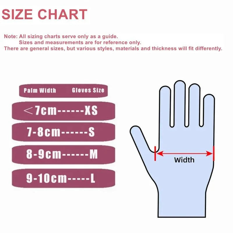 Pink Nitrile Gloves