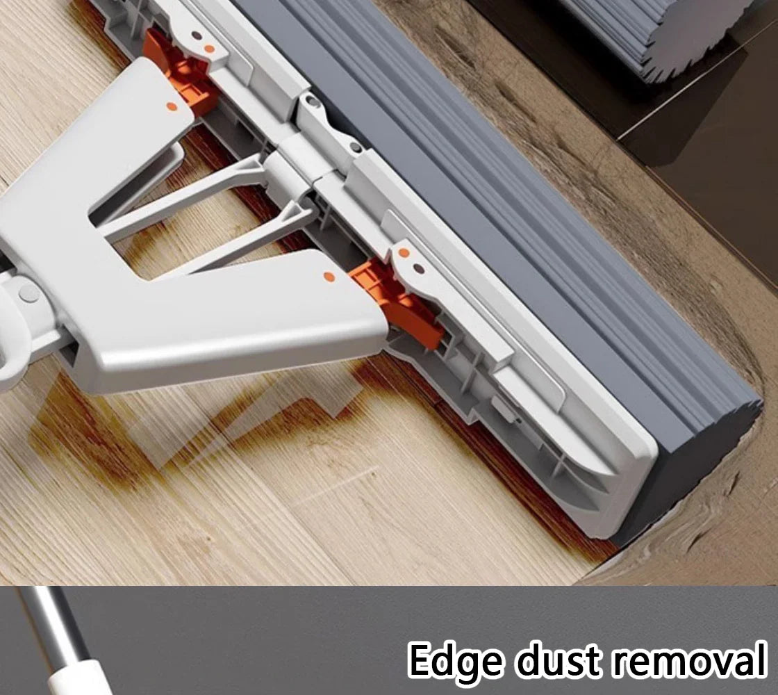 Squeezed Self-Draining Rubber Cotton Mop