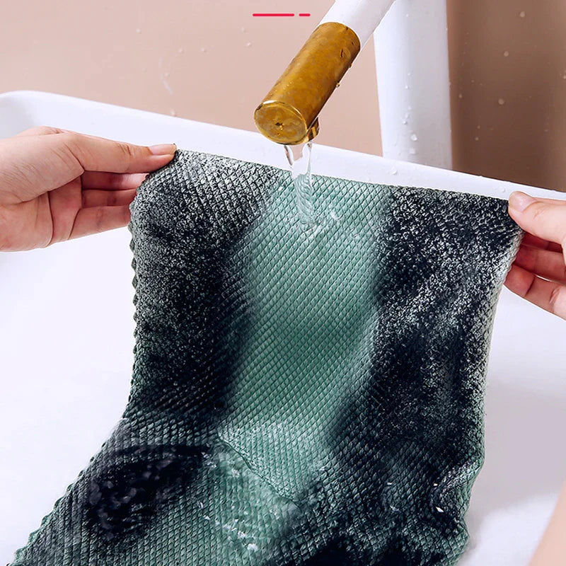 10pcs Microfiber Glass Cleaning Cloths