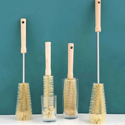 Bottle Brush with Wooden Handle