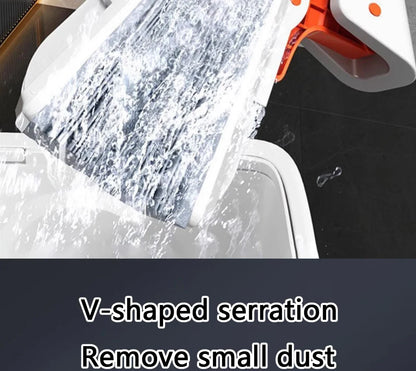 Squeezed Self-Draining Rubber Cotton Mop