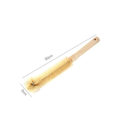 Bottle Brush with Wooden Handle
