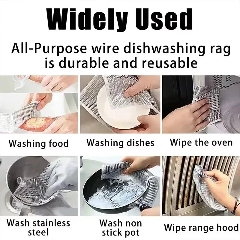 Kitchen Cleaning Metal Cloth