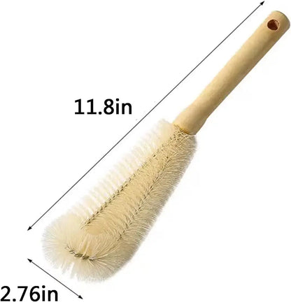 Bottle Brush with Wooden Handle