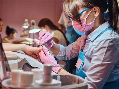 Pink Nitrile Gloves