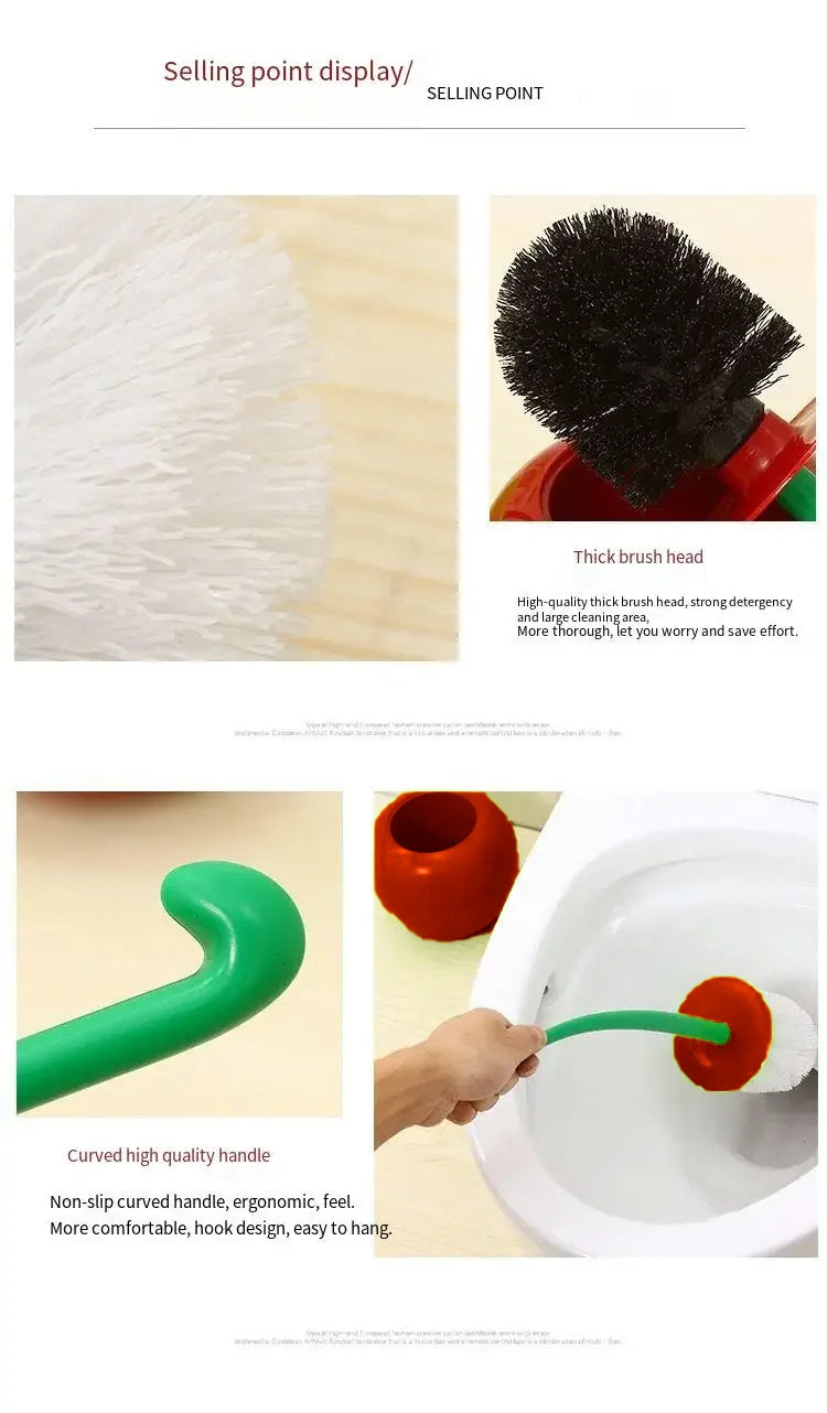 Red Cherry Toilet Brush