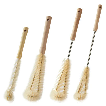 Bottle Brush with Wooden Handle