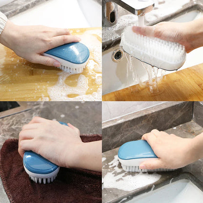Plastic Household Laundry Brush