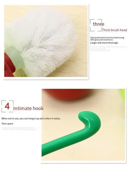 Red Cherry Toilet Brush