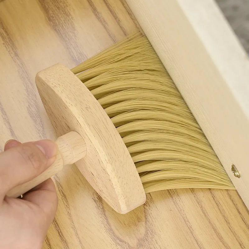 Wooden Soft Brush Keyboard Cleaning Kit