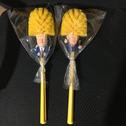 Cleaner Donald Trump Brush Toilet Supplies Set